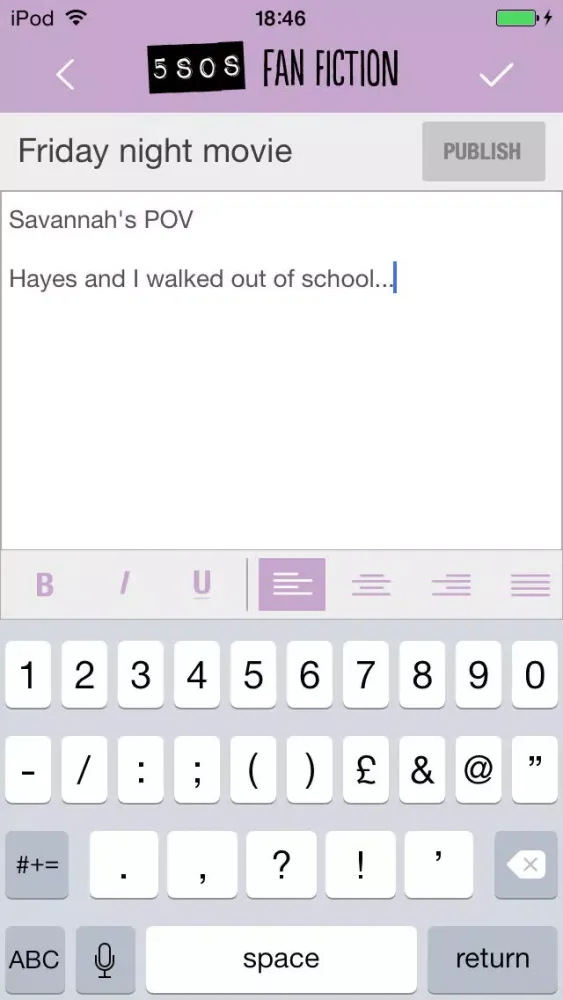 Capturas de tela do 5 Seconds of Summer (5SOS) Fanfiction - Movellas