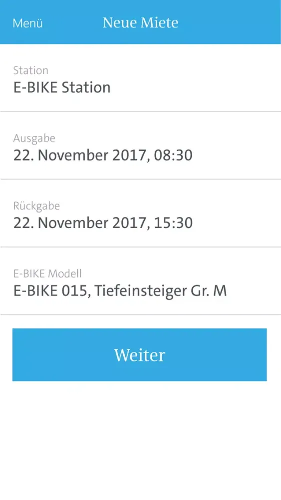 Ảnh chụp màn hình của Company eBike