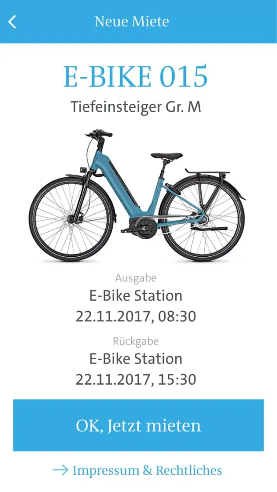Ảnh chụp màn hình của Company eBike