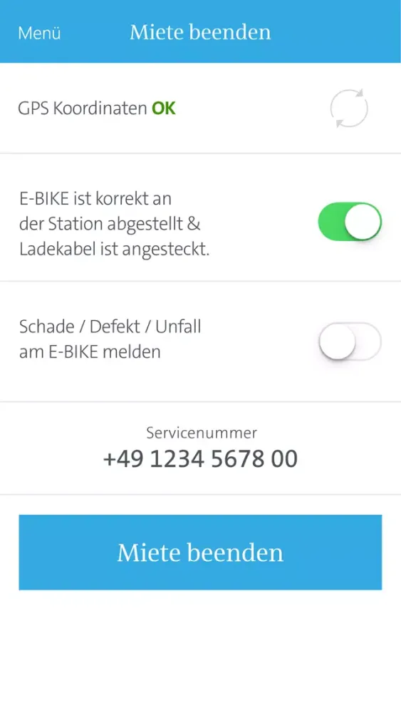 Ảnh chụp màn hình của Company eBike