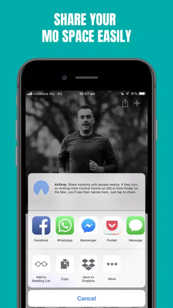 Movember Mobile স্ক্রিনশট