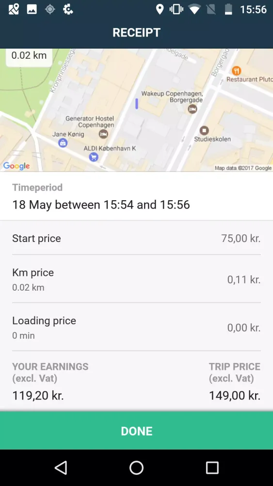 Tangkapan layar Mover for Drivers
