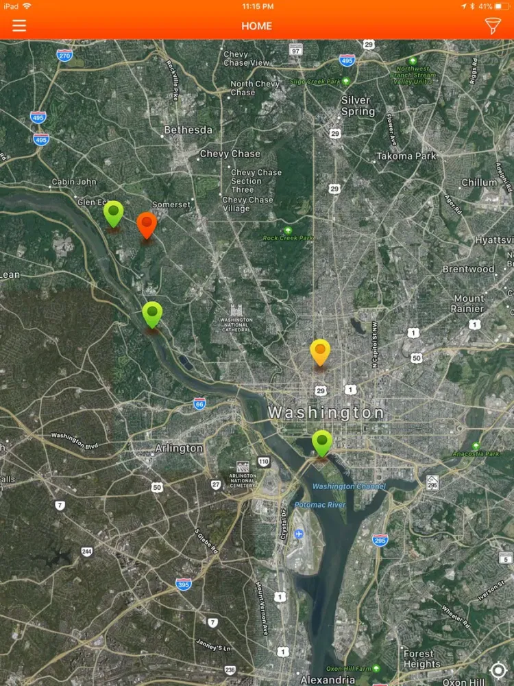 Moves: find or make plans iPad  Screenshots