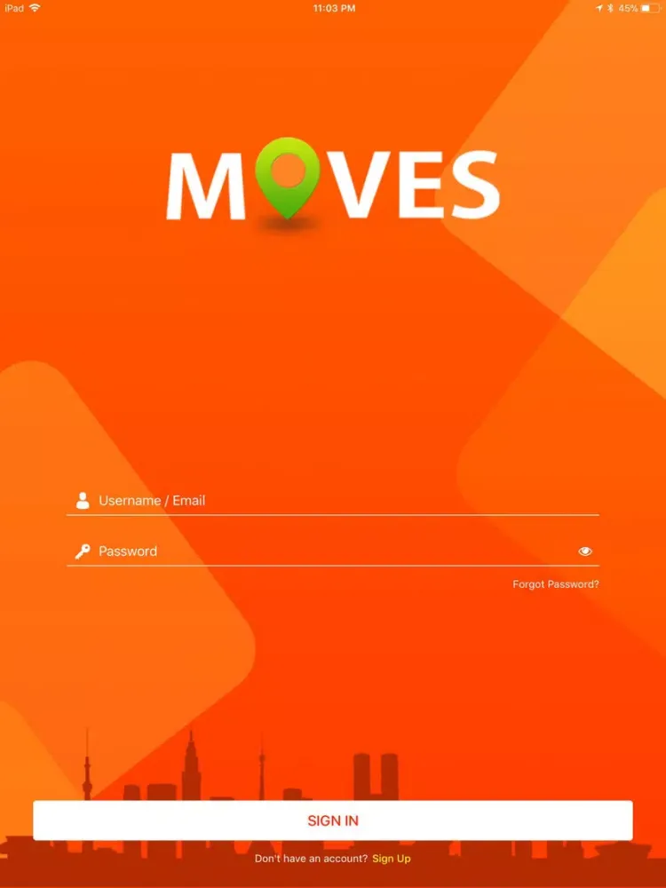 Moves: find or make plans iPad  Screenshots