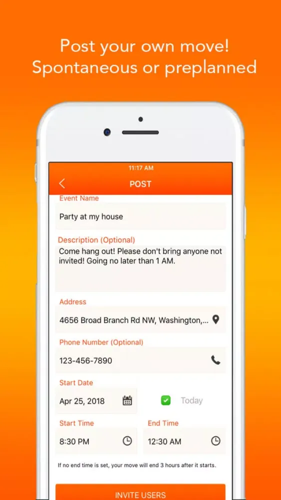 Moves: find or make plans Screenshots
