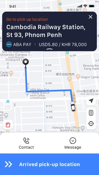 Zrzuty ekranu Move Driver – Partners App