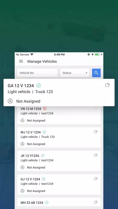Tangkapan layar Movefleet Manager