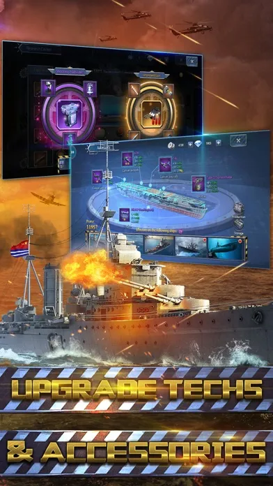 Capturas de tela do Fleet Command II