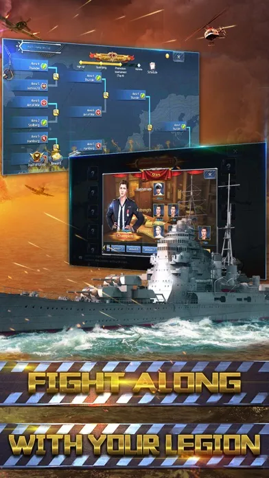 Capturas de tela do Fleet Command II