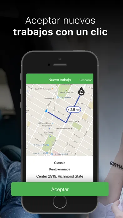 Capturas de pantalla de MOVI DRIVER APP