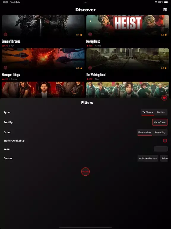 صور GOMovies : Movies & Series iPad 