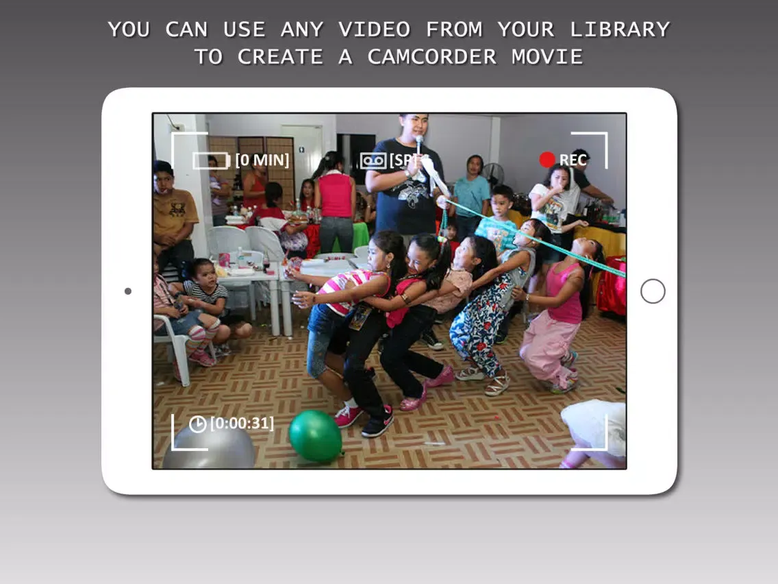 Camcorder Movie Overlay™ iPad  Screenshots