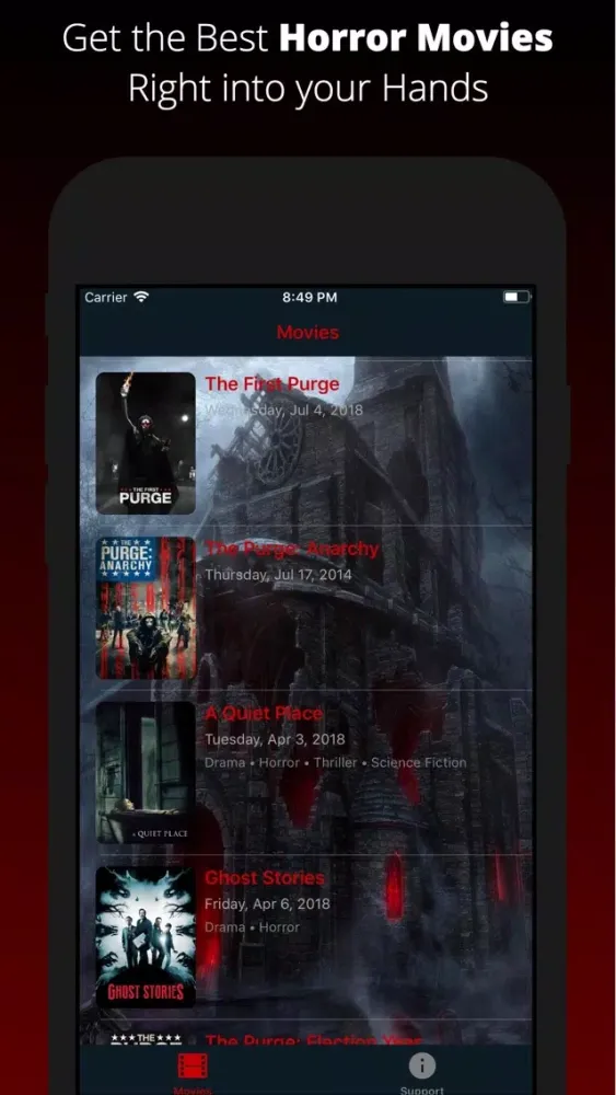 Скриншоты Box of Horror Movies