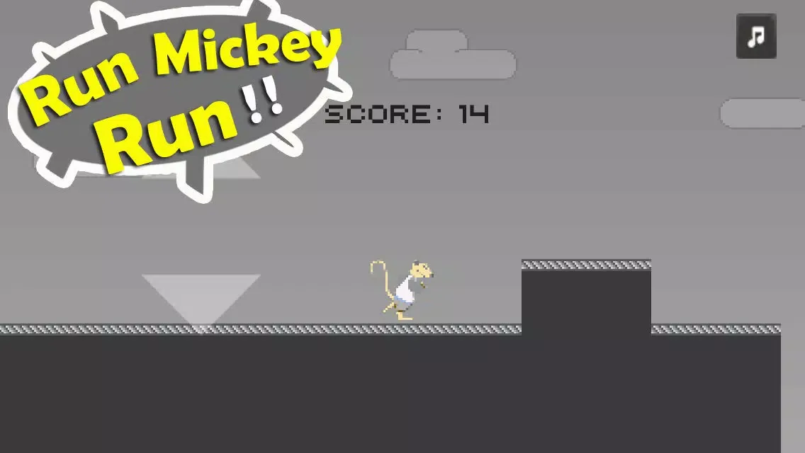 Tangkapan skrin Mickey Runner