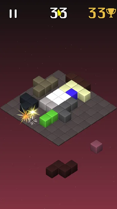 Zrzuty ekranu Block Drop - 3d Cubes Puzzle