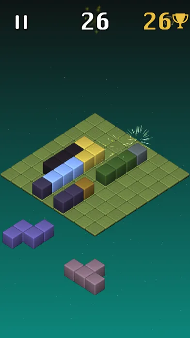 Zrzuty ekranu Block Drop - 3d Cubes Puzzle