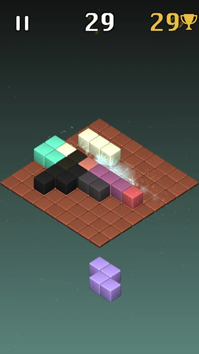 Zrzuty ekranu Block Drop - 3d Cubes Puzzle
