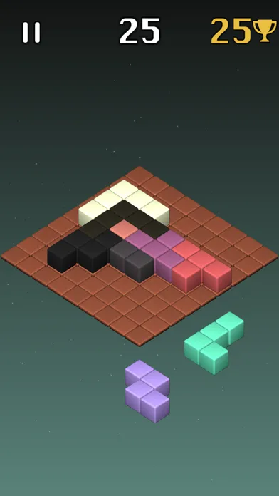 Zrzuty ekranu Block Drop - 3d Cubes Puzzle