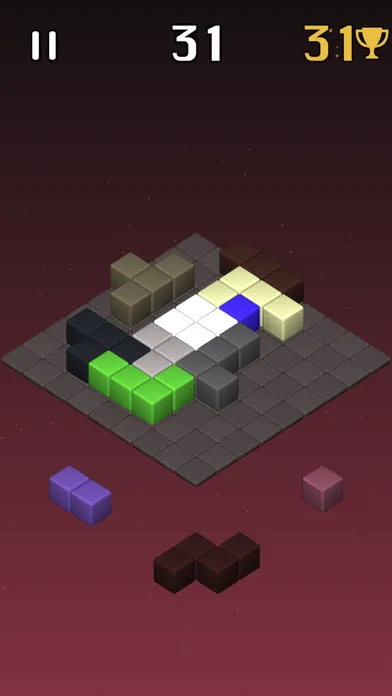 Zrzuty ekranu Block Drop - 3d Cubes Puzzle