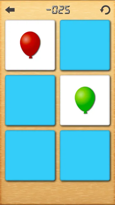 Capturas de tela do Card Match.