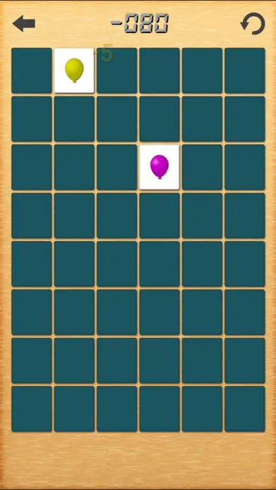 Capturas de tela do Card Match.
