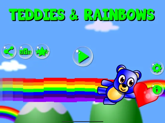 Captures d'écran de Teddies and Rainbows iPad 