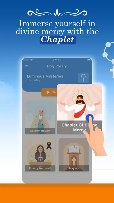 Tangkapan layar The Holy Rosary with voice