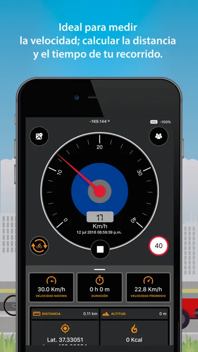 Velocímetro GPS Ekran Görüntüleri
