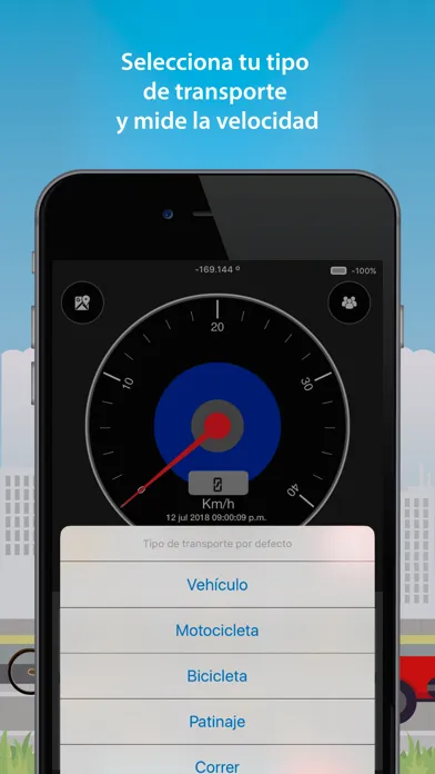 Velocímetro GPS Ekran Görüntüleri