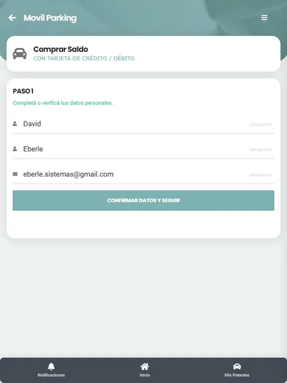 Скриншоты MovilParking Tres Arroyos iPad 
