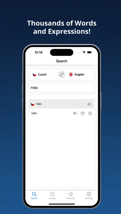 English Czech Dictionary + سکرین شاٹس