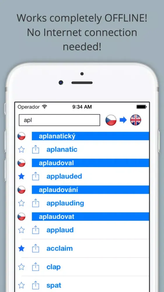 صور Offline English Czech Dictionary with Voice