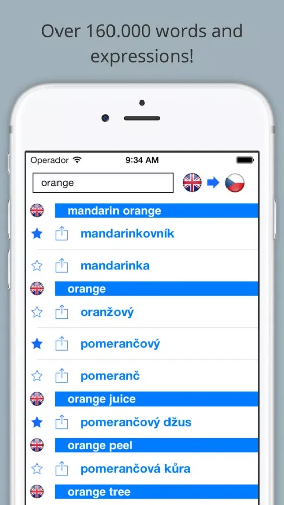 صور Offline English Czech Dictionary with Voice