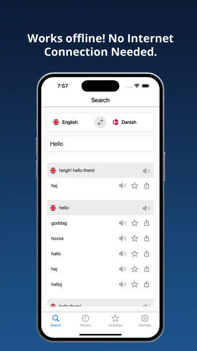 English Danish Dictionary +应用截图