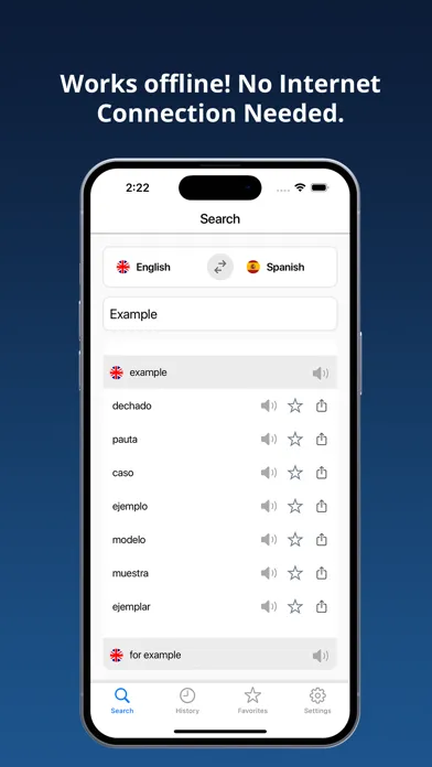 Tangkapan layar English Spanish Dictionary +