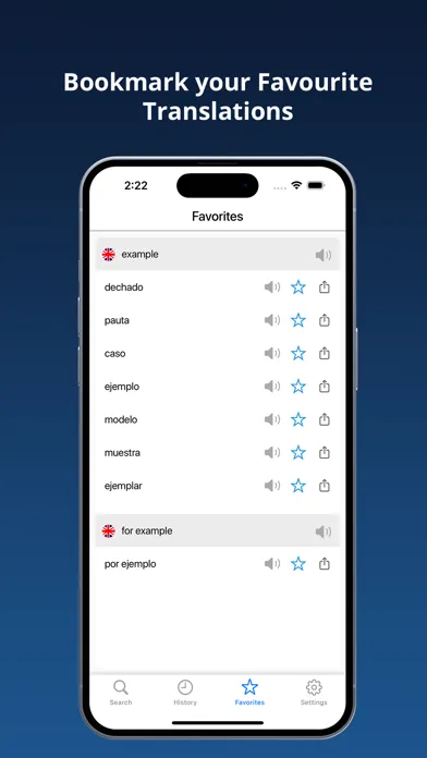 Tangkapan layar English Spanish Dictionary +