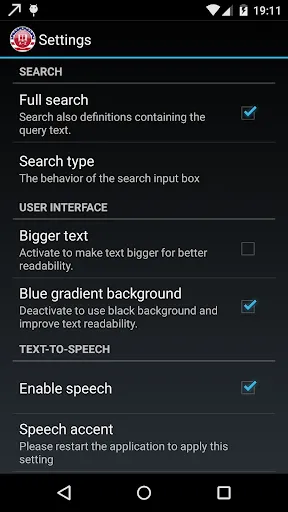 Advanced Offline Dictionary Screenshots