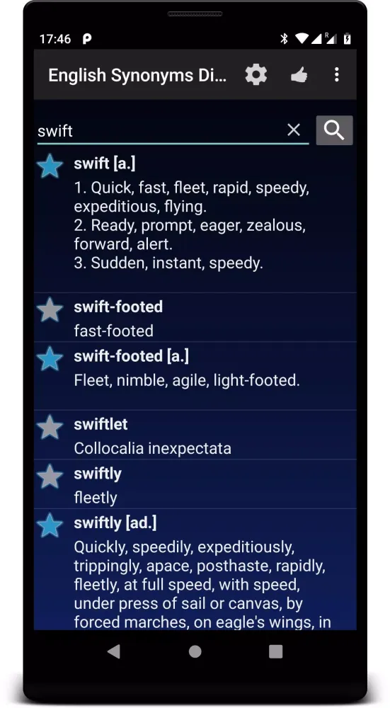 English Synonyms Dictionary fo应用截图