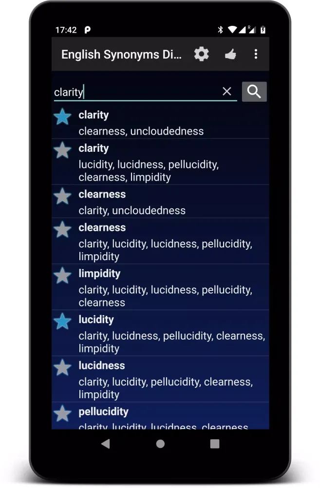 English Synonyms Dictionary fo应用截图