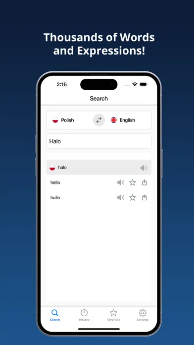 English Polish Dictionary + Screenshots