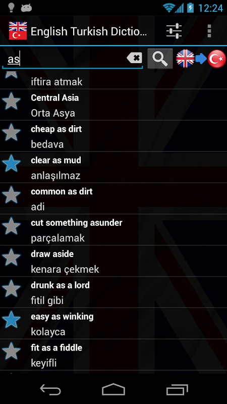 English Turkish Dictionary FREE Screenshots