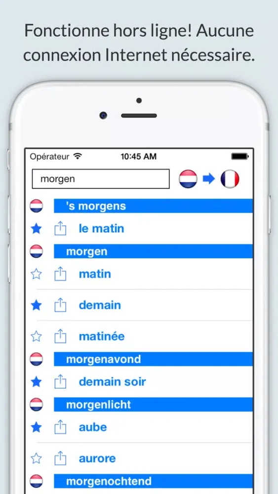 Offline French Dutch Dictionary with Voice應用截圖