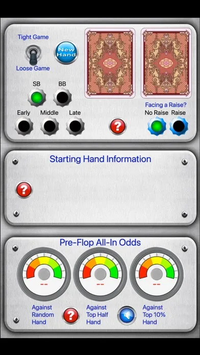 Скриншоты Starting Hand Dashboard