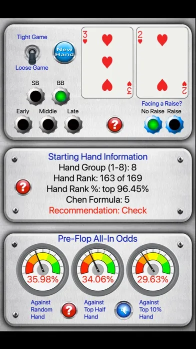 Скриншоты Starting Hand Dashboard