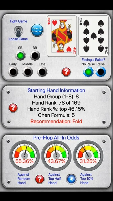 Скриншоты Starting Hand Dashboard