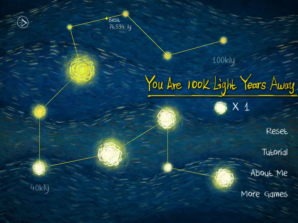 You are 100k light years away iPad  Screenshots