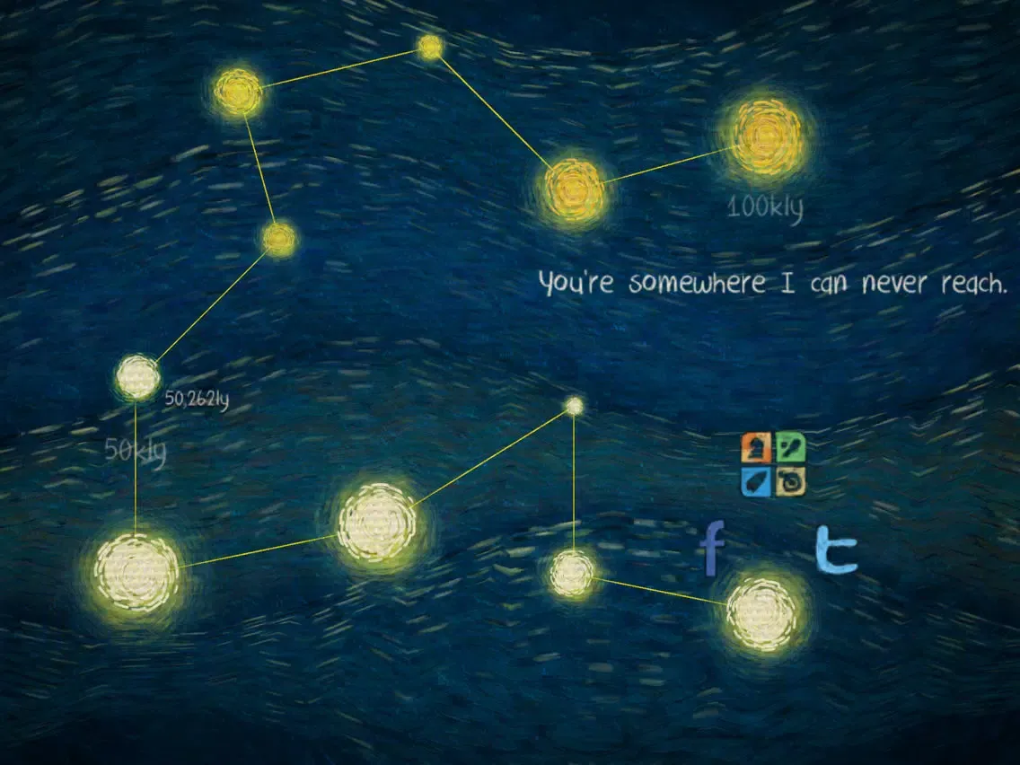 You are 100k light years away iPad  Screenshots