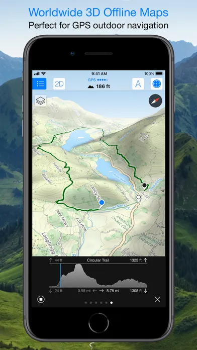 Maps 3D PRO - Hike & Bike स्क्रीनशॉट