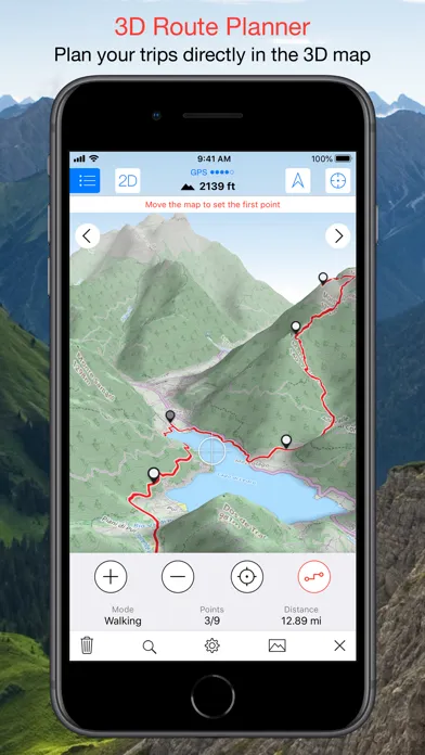 Maps 3D PRO - Hike & Bike स्क्रीनशॉट