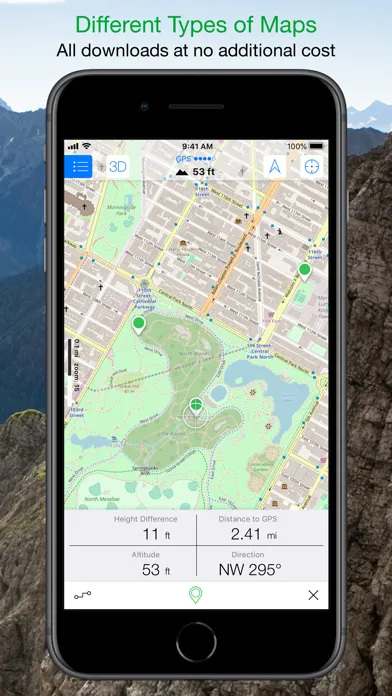 Maps 3D PRO - Hike & Bike स्क्रीनशॉट